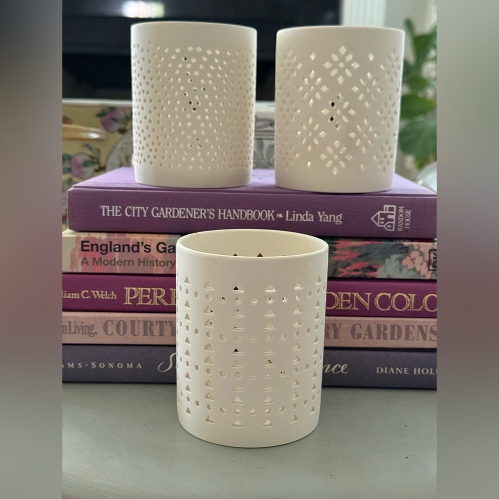 Set of 3 Ballard Designs votive holders FINAL PRICE REDUCTION!